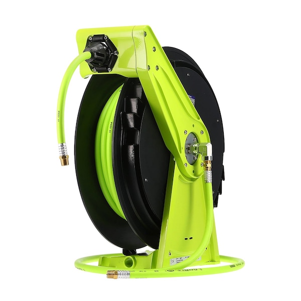Retractable Air Hose Reel, Single Axle A